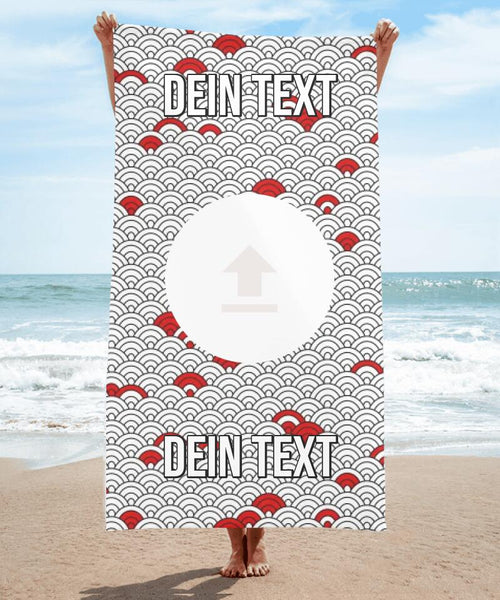 Little Koi - customized Yoga Handtuch - personalisiert