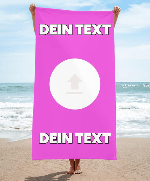 Dein Design - customized Yoga Handtuch - personalisiert