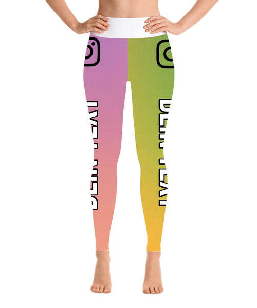 Glow your way - Personalisierte Yoga-Pants - customized